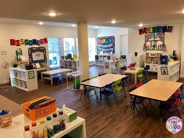 Child with autism interacting with peers during ABA therapy at daycare in the UK